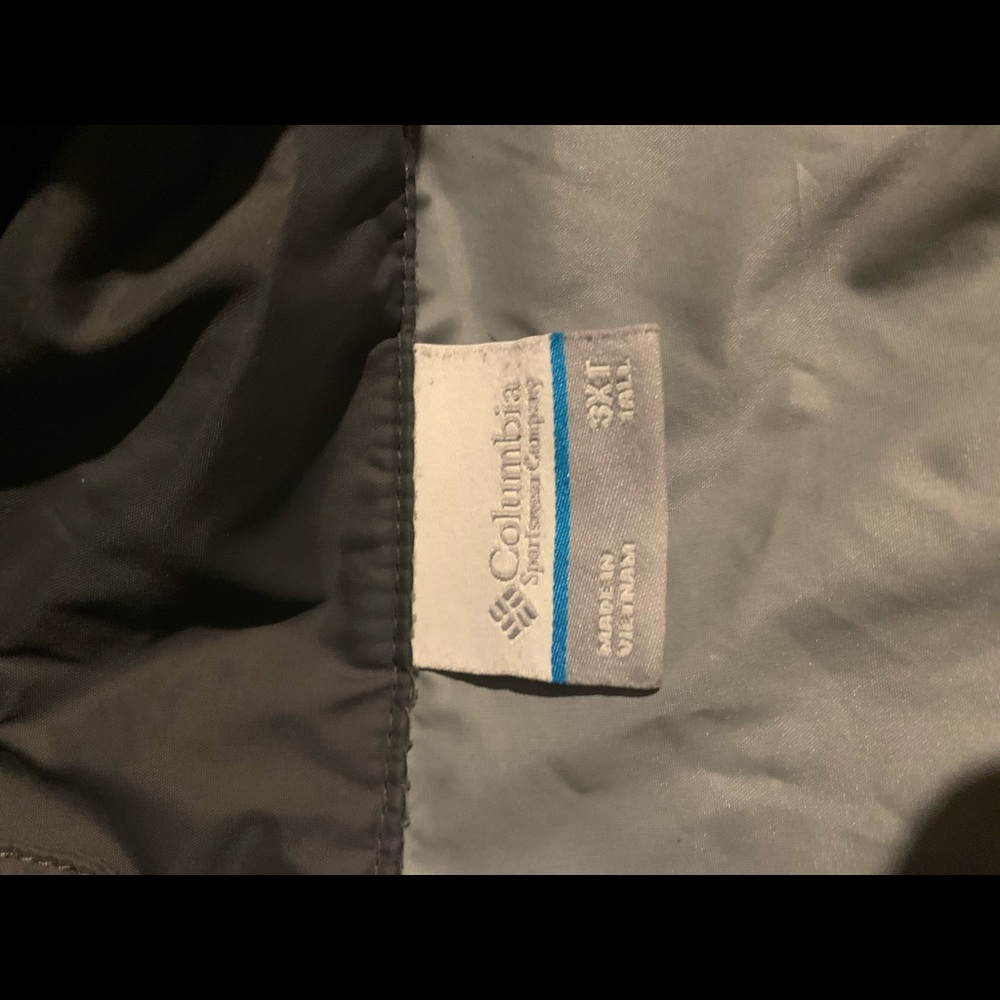 Columbia Rain Jacket - Big and Tall - 3XT